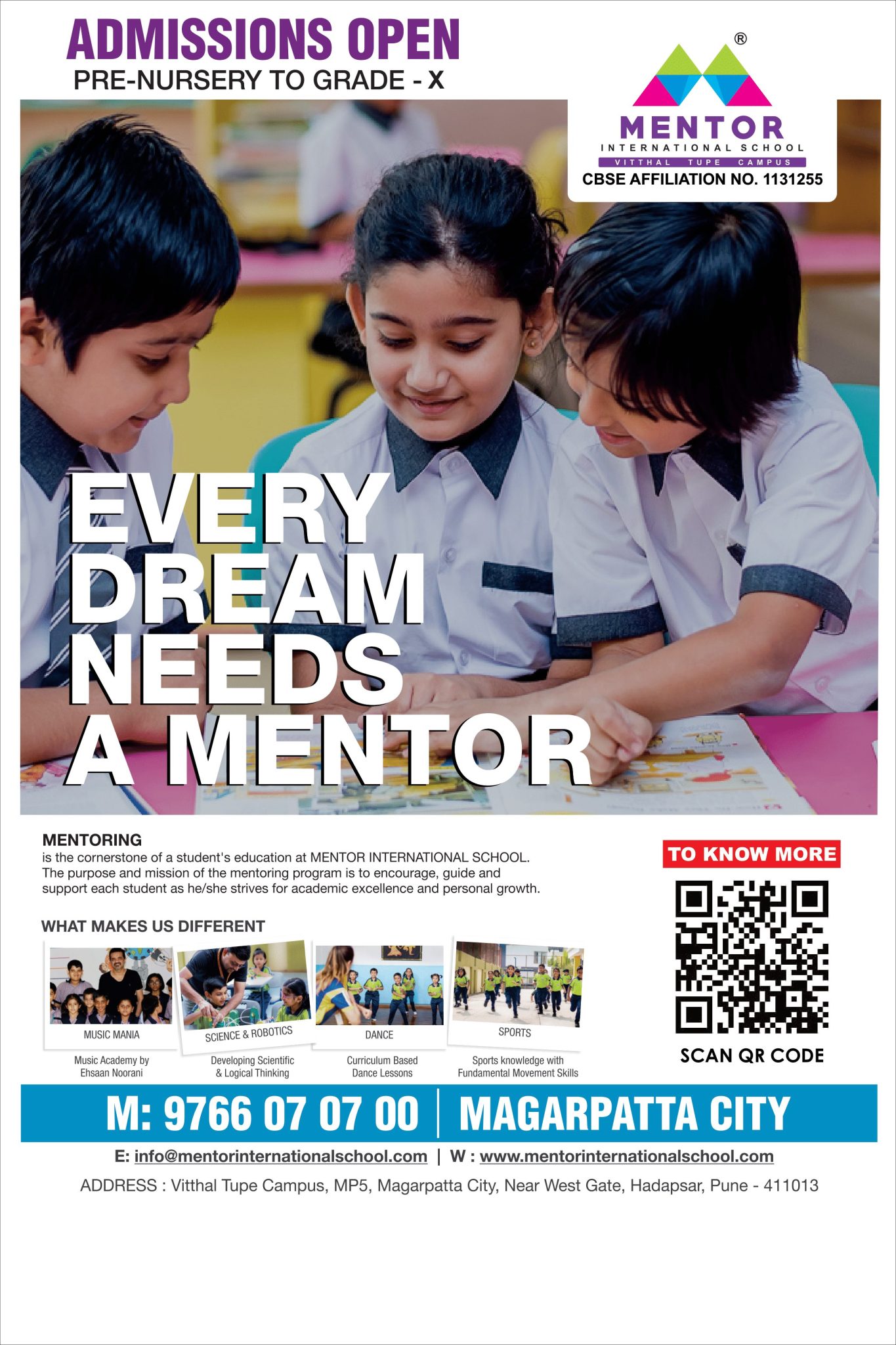 international school brochure